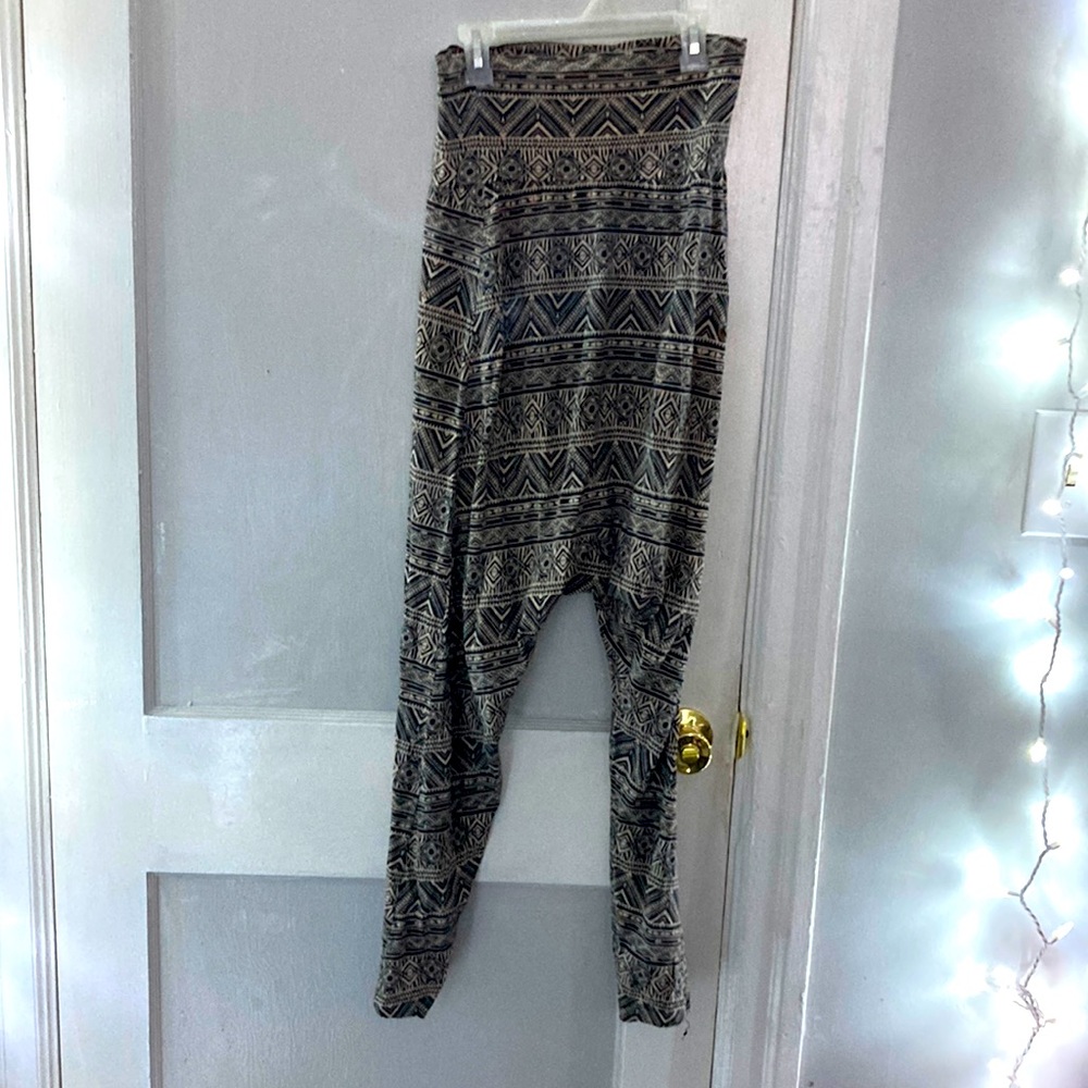 Forever 21 Tribal Print Harem Pants One Size